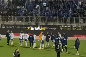 (Βίντεο kerkida) Οι παίκτες της Ανόρθωσης πήγαν προς τον κόσμο και... αποδοκιμάστηκαν