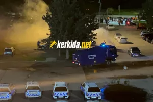 (Βίντεο kerkida) Χρήση δακρυγόνων και παρέμβαση Αίαντα