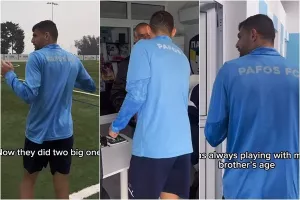 Ξεναγήθηκε και είδε τις διαφορές ο Νικ! 