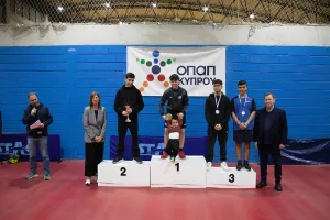 Αποτελέσματα Τελικών Πρωταθλημάτων Επιτραπέζιας Αντισφαίρισης Κ19