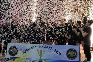 (Φωτορεπορτάζ Kerkida) Δικέφαλος Γερίου: Πρωταθλητής και άνοδος!