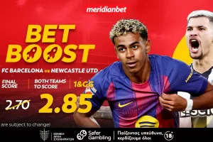 Μπαρτσελόνα-Νιούκαστλ: Συνδυασμός με bet boost στο 2.85! – Στοιχημάτισε στις καλύτερες αποδόσεις της αγοράς