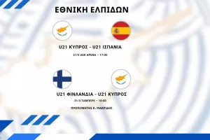 Εθνική Ελπίδων: Η κλήση για τους αγώνες με Ισπανία και Φινλανδία