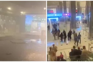 (ΒΙΝΤΕΟ) Στόχος ιρανικών πυραύλων το αεροδρόμιο του Ντουμπάι