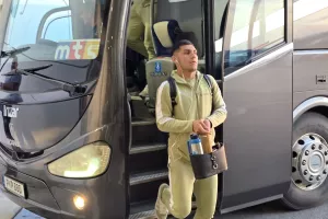 (Φώτος Kerkida) Έφτασε στην Αρένα η ΑΕΚ