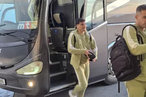 (Φώτος Kerkida) Έφτασε στην Αρένα η ΑΕΚ