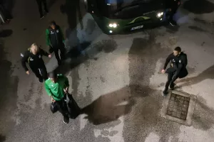 (ΦΩΤΟΣ kerkida) H άφιξη της Ομόνοιας 