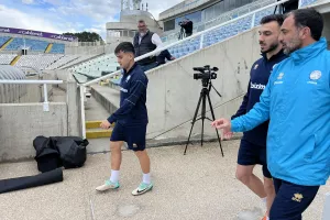 Το Kerkida στην προπόνηση της Εθνικής (Βίντεο-Φώτος)