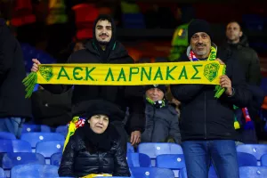 Οι ΑΕΚτζήδες στο "Selhurst Park" (Φώτος)