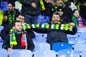 Οι ΑΕΚτζήδες στο "Selhurst Park" (Φώτος)
