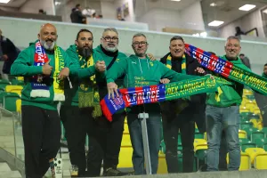 (Φωτορεπορτάζ) Οι ΑΕΚτζήδες στην Αρένα