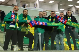 (Φωτορεπορτάζ) Οι ΑΕΚτζήδες στην Αρένα