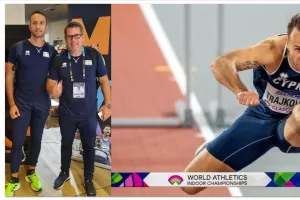 Με Μίλαν Τράικοβιτς στο Παγκόσμιο Κλειστού Στίβου!