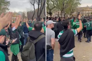 ''Ζεσταίνονται'' στους δρόμους της Σεβίλλης οι φίλοι του Παναθηναϊκού