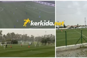 (Φώτος Kerkida) Δυσμενείς συνθήκες...παίζουν μπάλα