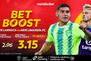ΑΕΚ-Άρης: Σούπερ ελκυστικό 3.15 με bet boost στα γκολ! – Δελεαστικές αποδόσεις για το δικό σου στοίχημα! 