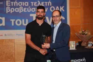 Κορυφαίοι Αντισφαιριστές 2025 η Σερμπάν και ο Ευσταθίου
