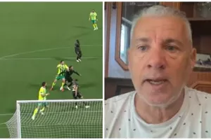 Τσίκινης για το 1ο γκολ της ΑΕΚ