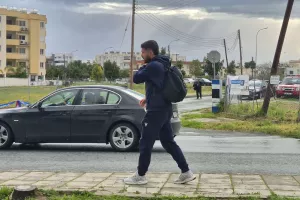 (Φώτος kerkida) Η άφιξη της ΑΕΛ