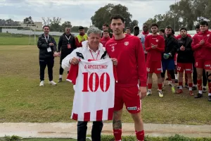 Εφτασε τις 100 συμμετοχές ο 23χρονος Χρυσοστόμου!