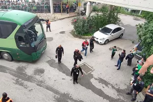 Φώτος kerkida/Η Ομόνοια έφθασε εν μέσω αποθέωσης!