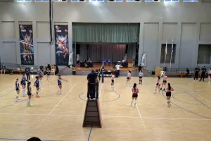 (Φώτος Kerkida) Προβάδισμα για Lemessos Volleyball