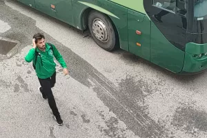 Φώτος kerkida/Η Ομόνοια έφθασε εν μέσω αποθέωσης!