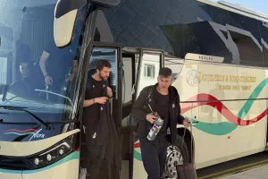 Φώτος kerkida από την άφιξη του ΑΠΟΕΛ
