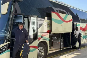 Φώτος kerkida από την άφιξη του ΑΠΟΕΛ