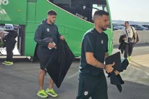 (Φώτος Kerkida) Άφιξη...στην "Αρένα"