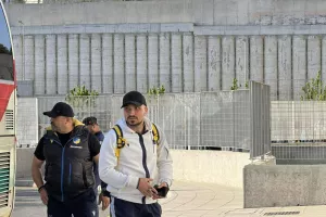 Φώτος kerkida από την άφιξη του ΑΠΟΕΛ