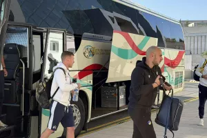 Φώτος kerkida από την άφιξη του ΑΠΟΕΛ