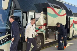 Φώτος kerkida από την άφιξη του ΑΠΟΕΛ