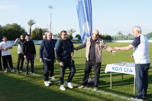 Φωτορεπορτάζ απ' το τουρνουά παλαιμάχων