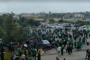 Pre game party... οι Ομονοιάτες! (Φώτος/Βίντεο Kerkida)