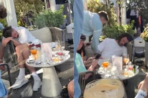 Λιώμα ο Τζακ Γκρίλις σε μαγαζί: Ήπιε κι αποκοιμήθηκε σε καρέκλα!