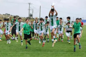Αφιέρωμα για τους πρωταθλητές της Κ13 των πρασίνων (φώτος)