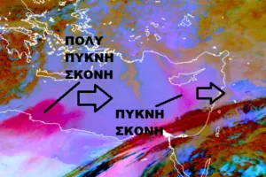 Διαδοχικά και έντονα επεισόδια σκόνης
