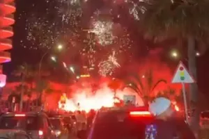 (Βίντεο kerkida) Έκαναν τη νύχτα-μέρα στη Λεμεσό!