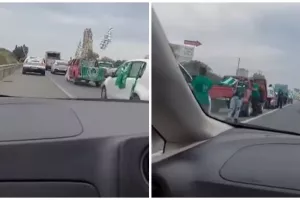 (ΒΙΝΤΕΟ Kerkida) Κυκλοφοριακό κομφούζιο λόγω...Ομόνοιας!