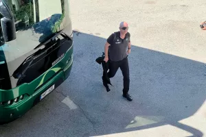Φώτος kerkida/Στο γήπεδο η αποστολή των πρωταθλητών