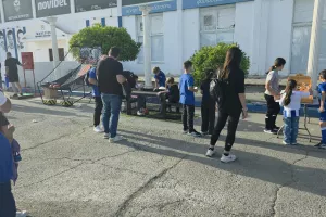 (Βίντεο/Φώτος Kerkida) Το "Blue Kids Pre-Game" στο ΠΑΠ