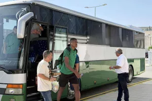 (Φώτος kerkida) Στο “Αλφαμέγα” ο Ολυμπιακός 
