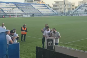 (ΒINTEO Kerkida/Φώτος) Τίμησε Χρυσοστόμου η Ανόρθωση για τις 100 συμμετοχές