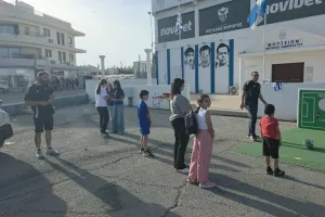 (Βίντεο/Φώτος Kerkida) Το "Blue Kids Pre-Game" στο ΠΑΠ