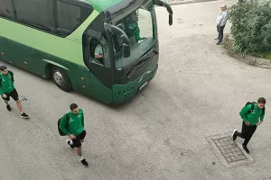 (ΒΙΝΤΕΟ/ΦΩΤΟΣ Kerkida) Πανζουρλισμός στην άφιξη της αποστολής!