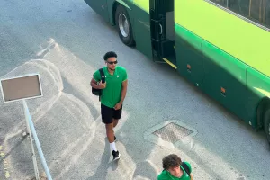 Φώτος kerkida/Στο γήπεδο η αποστολή των πρωταθλητών