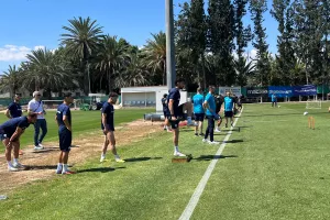 (Φώτος/Βίντεο Kerkida) Η προπόνηση της Εθνικής μας 