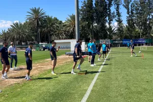 (Φώτος/Βίντεο Kerkida) Η προπόνηση της Εθνικής μας 