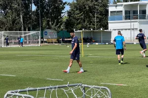 (Φώτος/Βίντεο Kerkida) Η προπόνηση της Εθνικής μας 